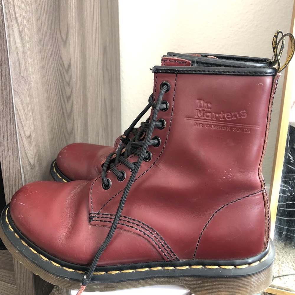 Dr. Martens 8-eye lace up boots